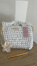 Sac Naoma (grand) blanc et doré